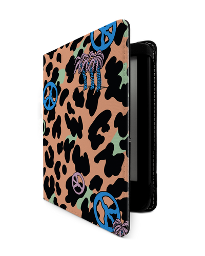Leopard Peace Palms eBook Reader Hülle für tolino vision 1 bis 4 HD