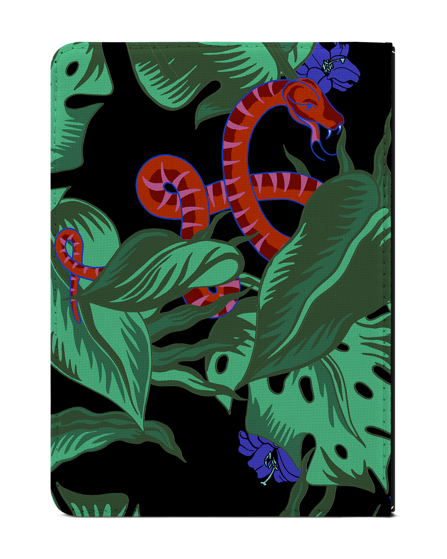 Tropical Snakes eBook Reader Hülle für tolino vision 1 bis 4 HD: Rückseite
