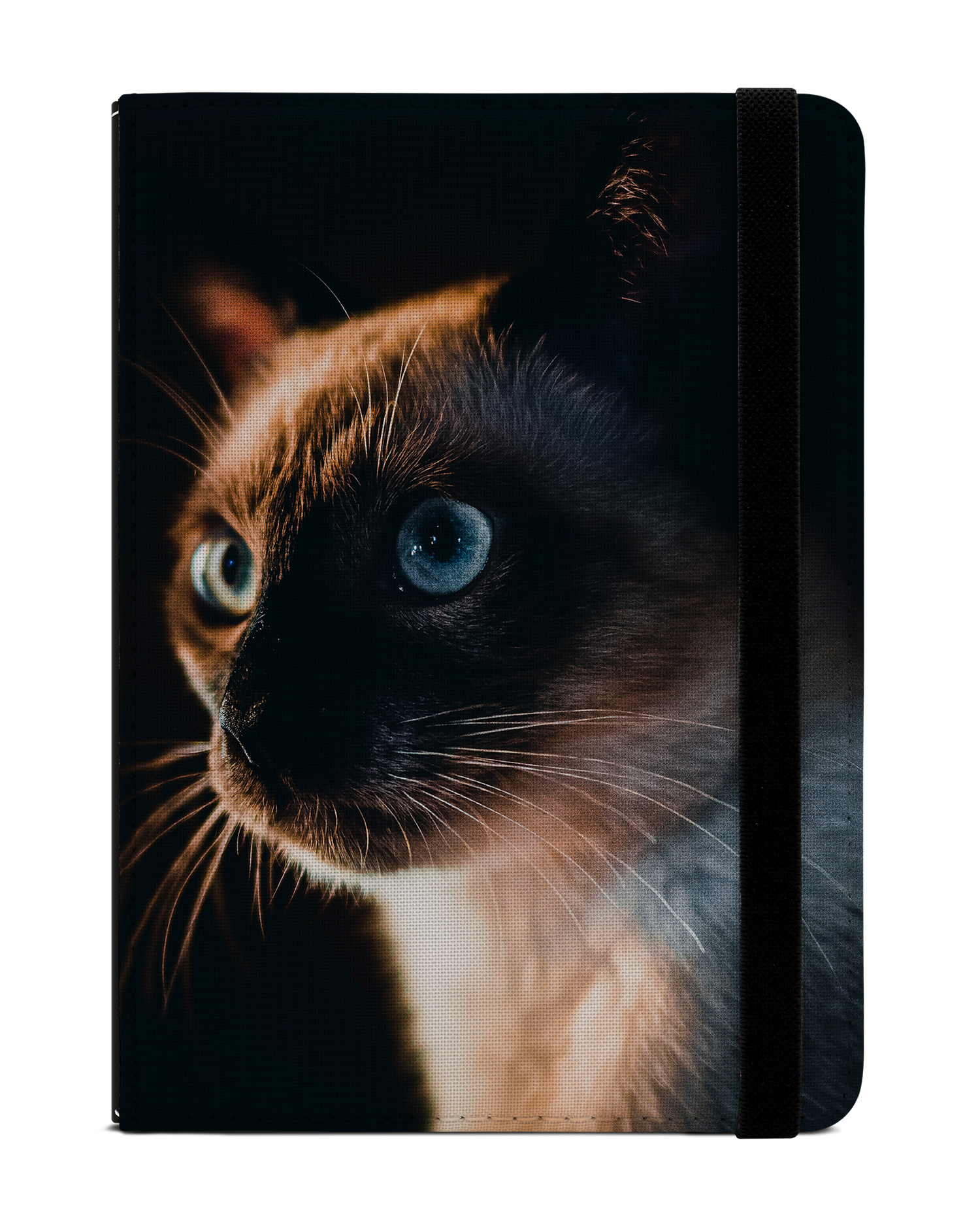 Siamese Cat eBook Reader Hülle für tolino vision 1 bis 4 HD: Frontansicht