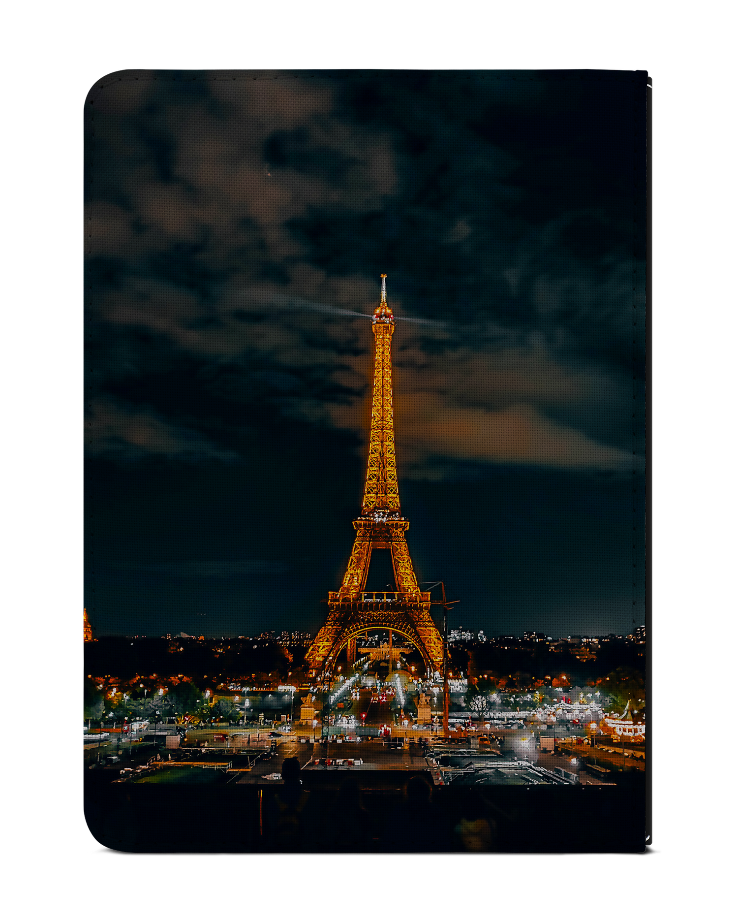 Eiffel Tower By Night eBook Reader Hülle für tolino vision 1 bis 4 HD: Rückseite