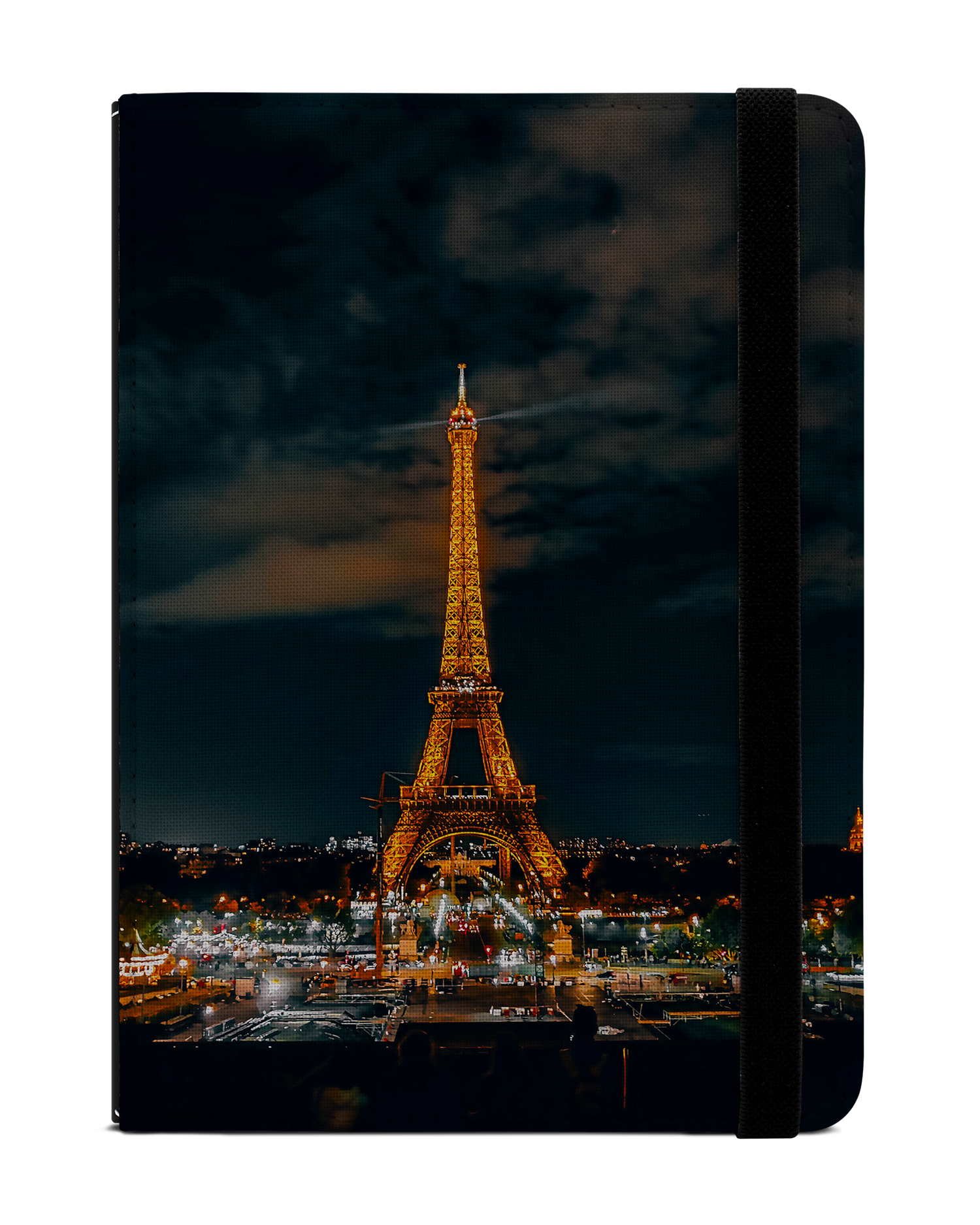 Eiffel Tower By Night eBook Reader Hülle für tolino vision 1 bis 4 HD: Frontansicht