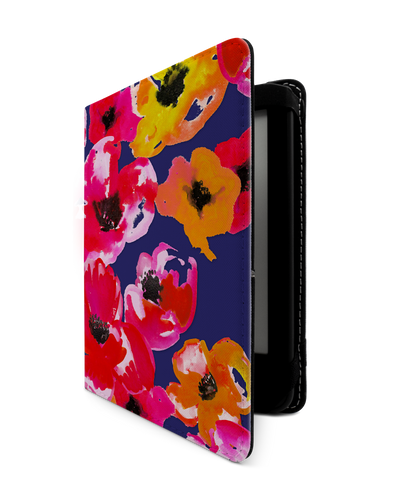 Painted Poppies eBook Reader Hülle für tolino vision 1 bis 4 HD