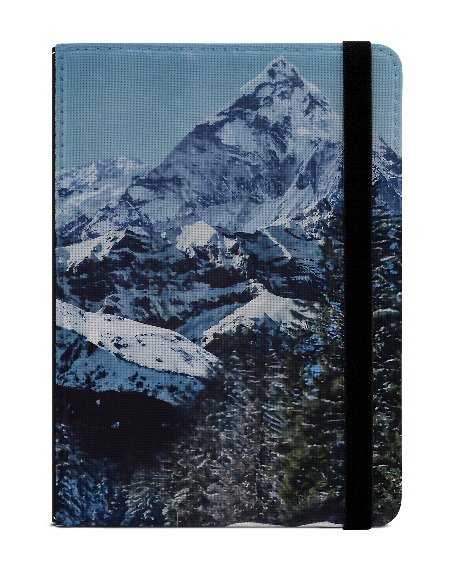 Winter Landscape eBook Reader Hülle für tolino vision 1 bis 4 HD: Frontansicht