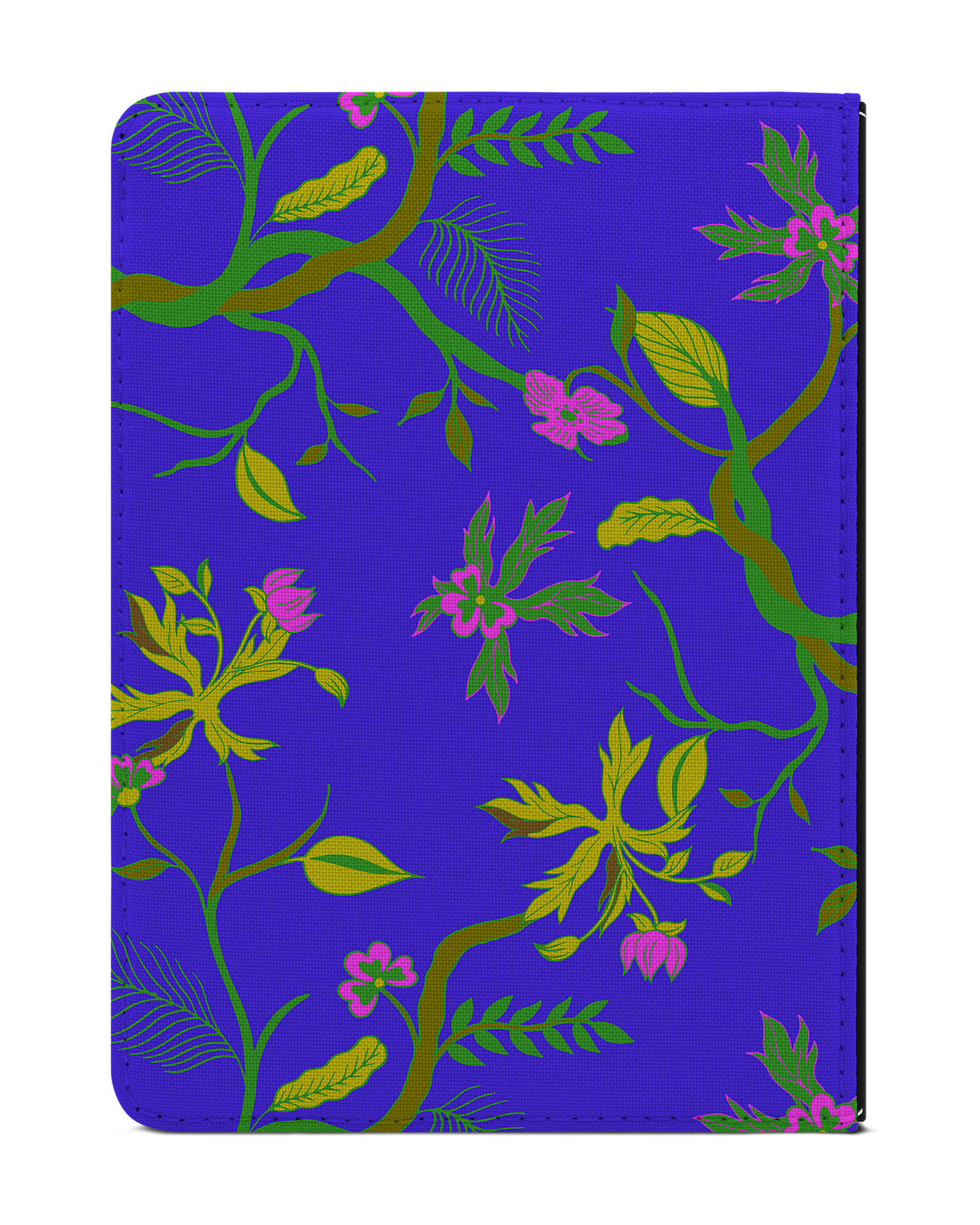 Ultra Violet Floral eBook Reader Hülle für tolino vision 1 bis 4 HD: Rückseite