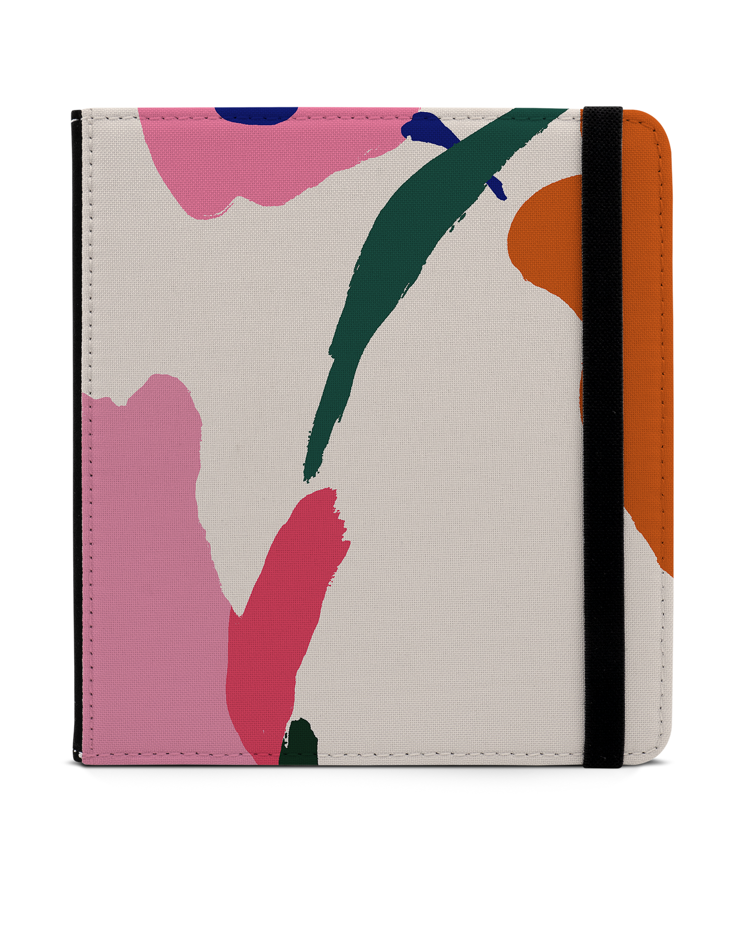 Handpainted Blooms eBook Reader Hülle für tolino vision 6: Frontansicht