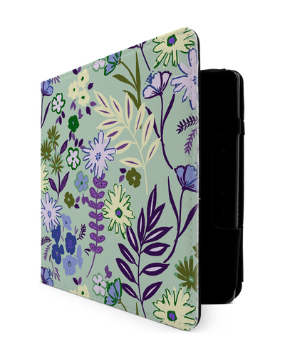 Pretty Purple Flowers eBook Reader Hülle für tolino vision 6