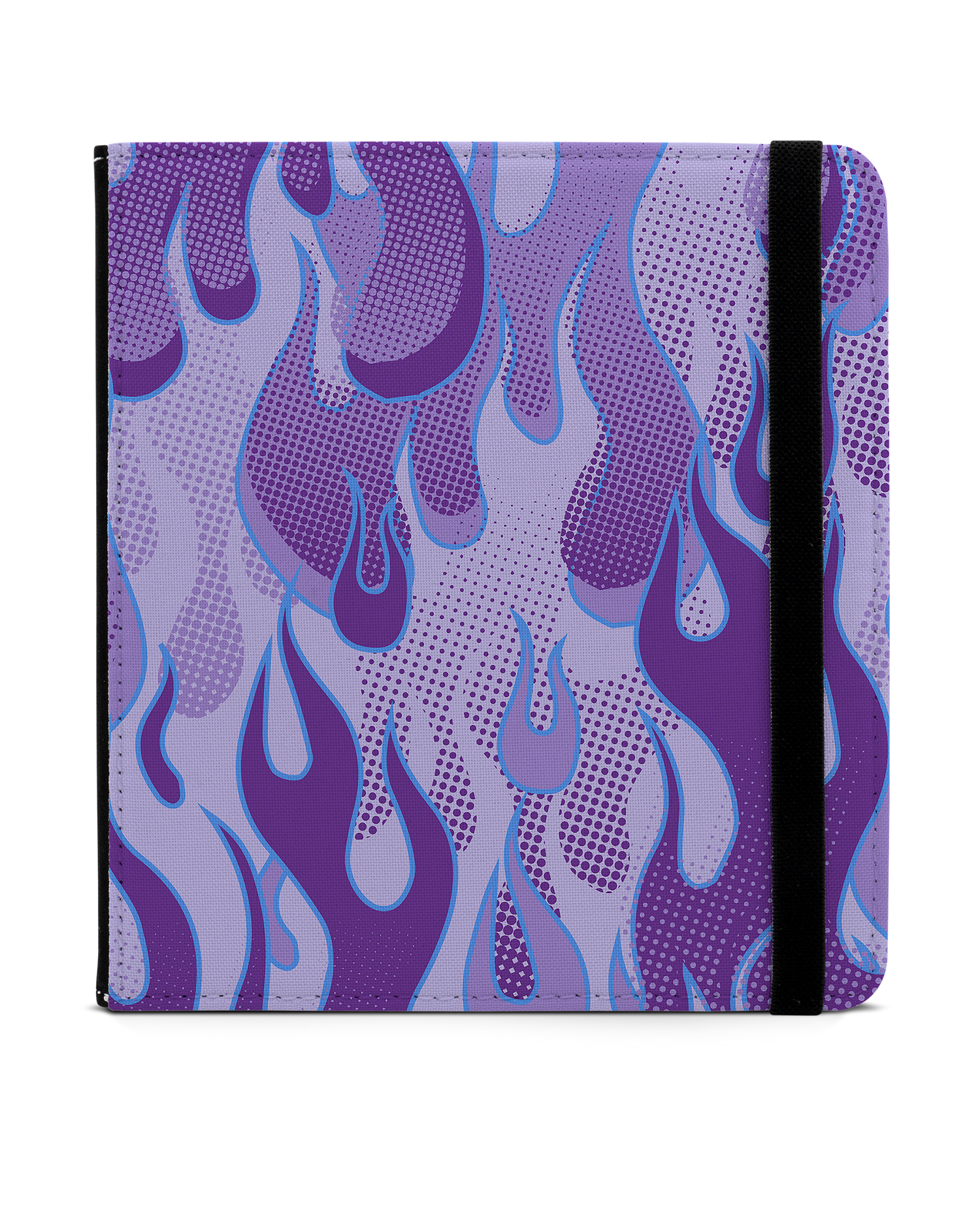 Purple Flames eBook Reader Hülle für tolino vision 6: Frontansicht