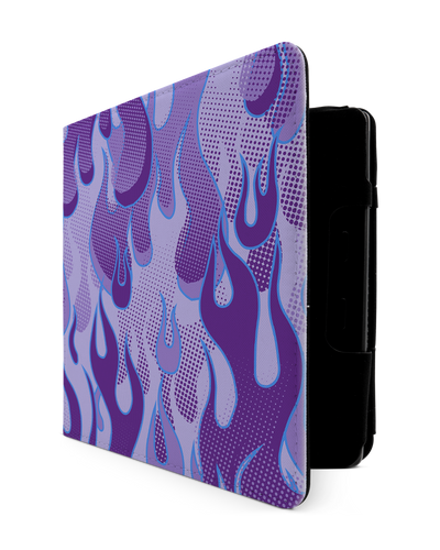 Purple Flames eBook Reader Hülle für tolino vision 6