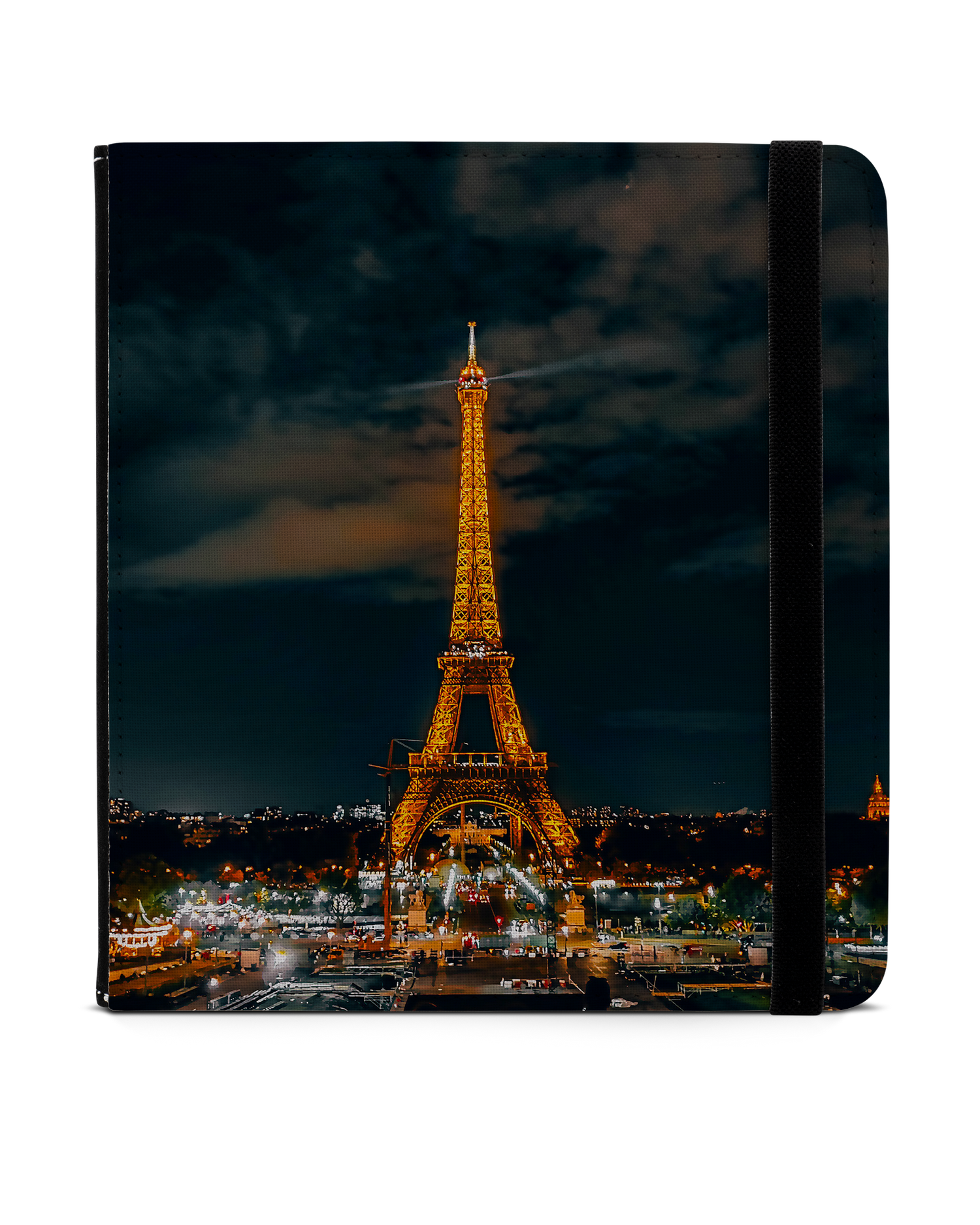 Eiffel Tower By Night eBook Reader Hülle für tolino vision 6: Frontansicht
