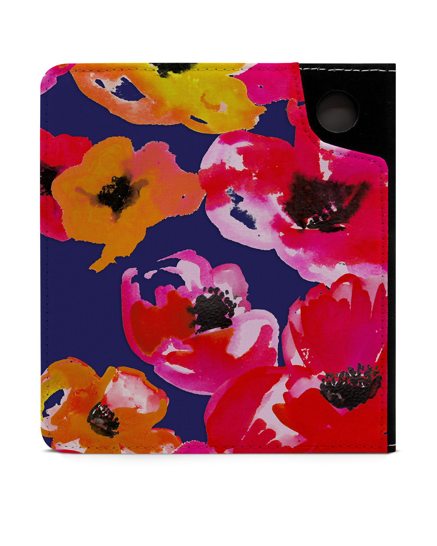 Painted Poppies eBook Reader Hülle für tolino vision 6: Rückseite