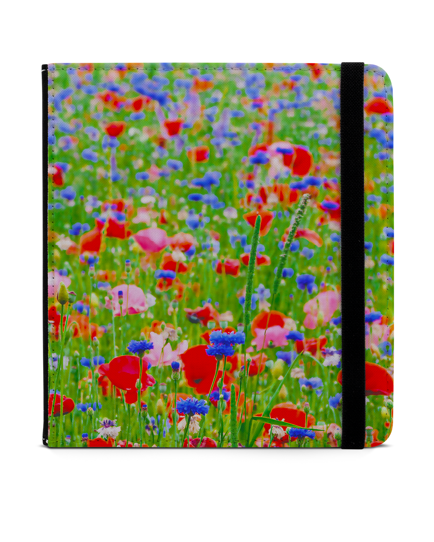 Flower Field eBook Reader Hülle für tolino vision 6: Frontansicht