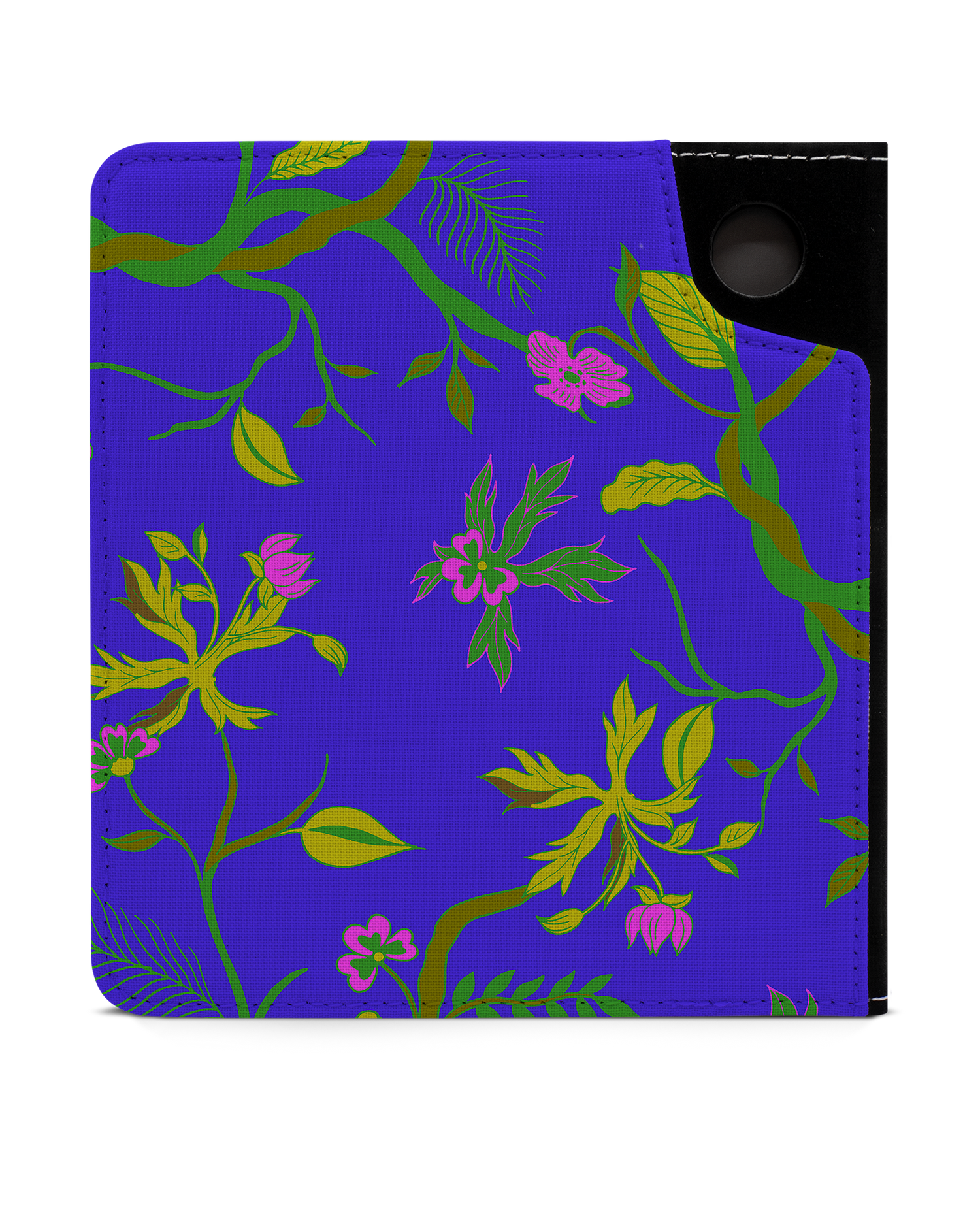Ultra Violet Floral eBook Reader Hülle für tolino vision 6: Rückseite