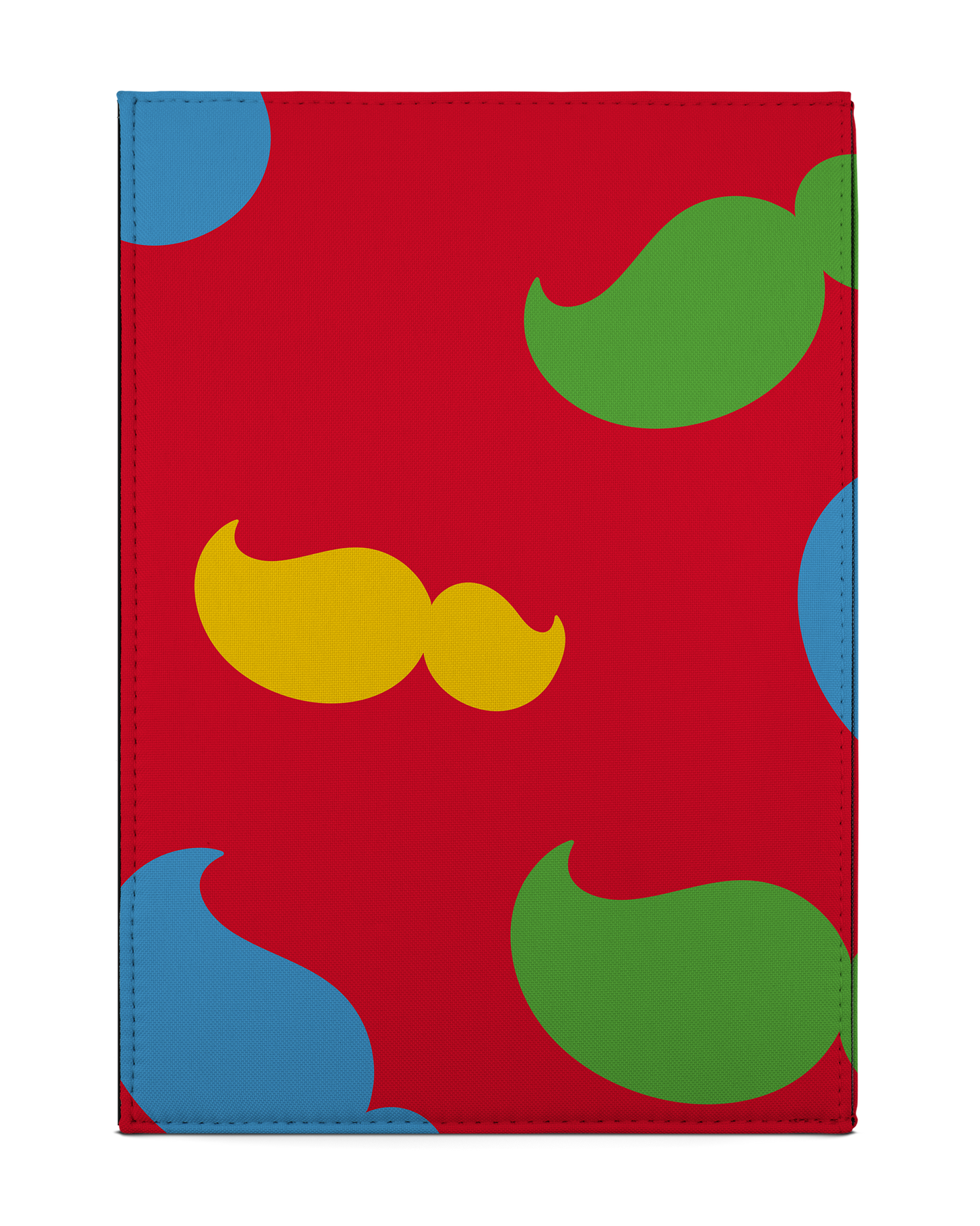 Pringles Moustache Tablet Hülle M: Rückseite