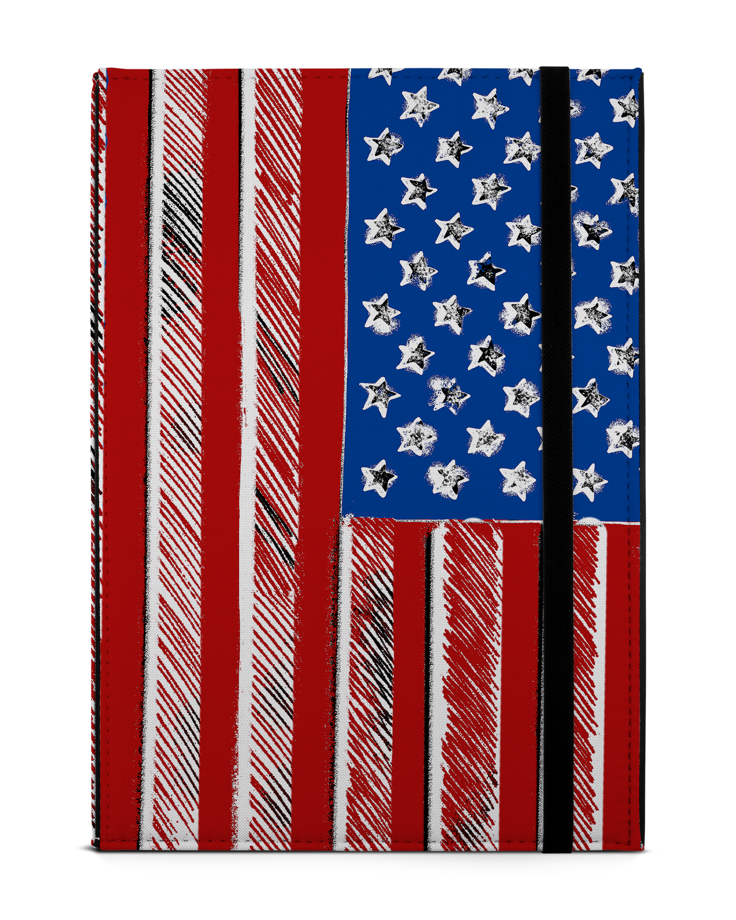 American Flag Color Tablet Hülle M: Frontansicht