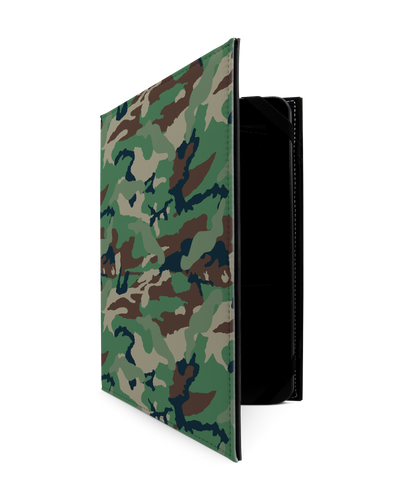 Green and Brown Camo Tablet Hülle M