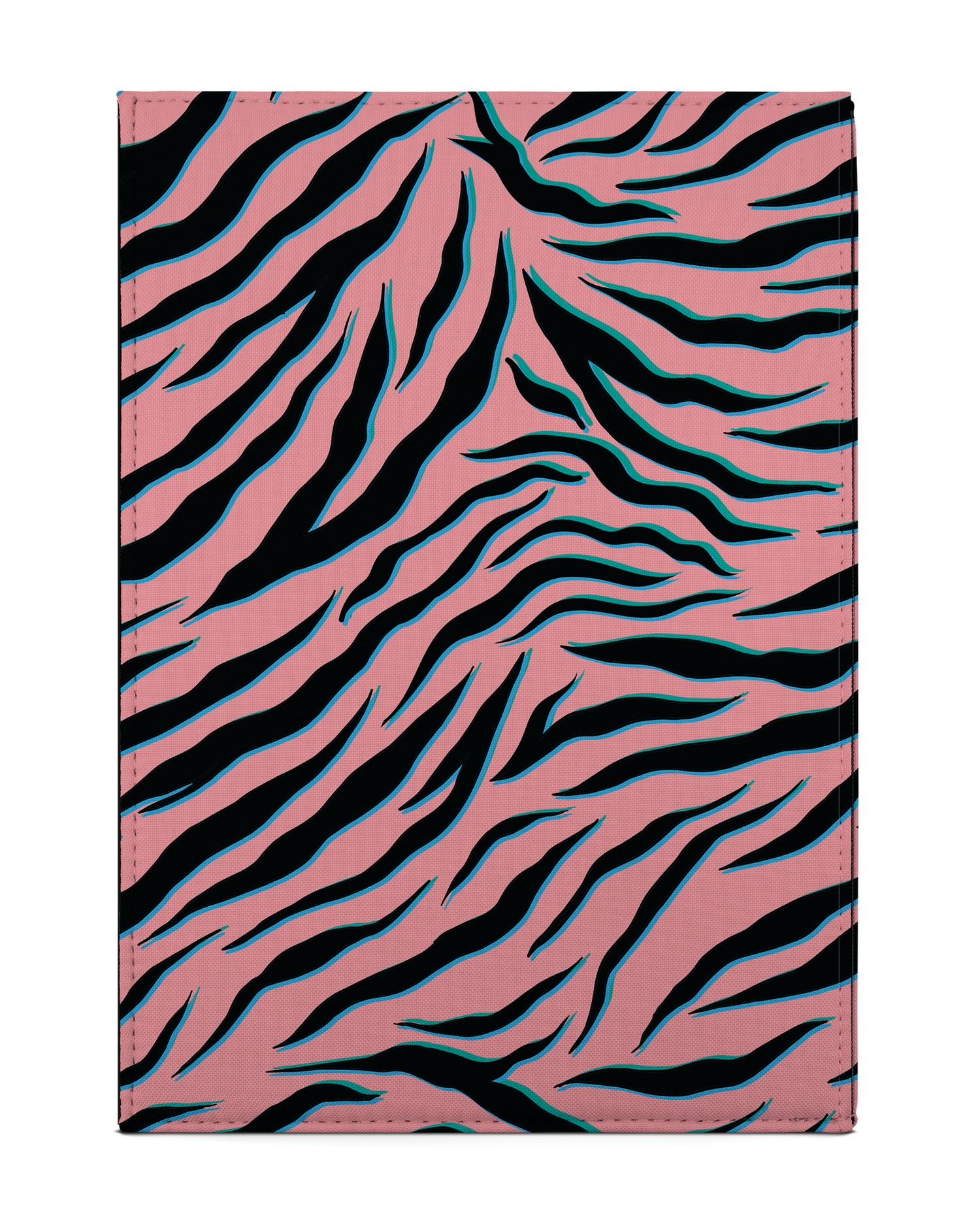 Pink Zebra Tablet Hülle M: Rückseite