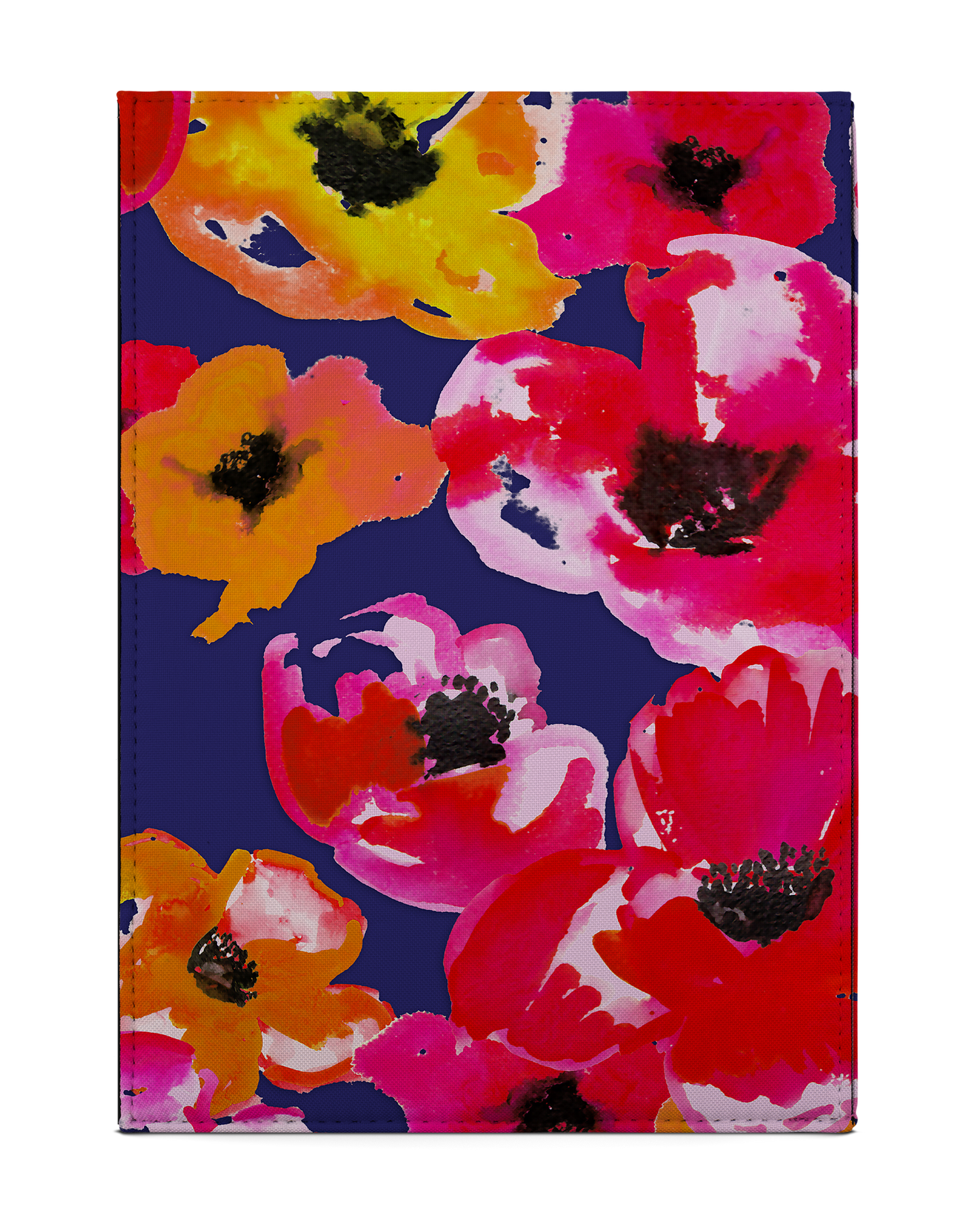 Painted Poppies Tablet Hülle M: Rückseite