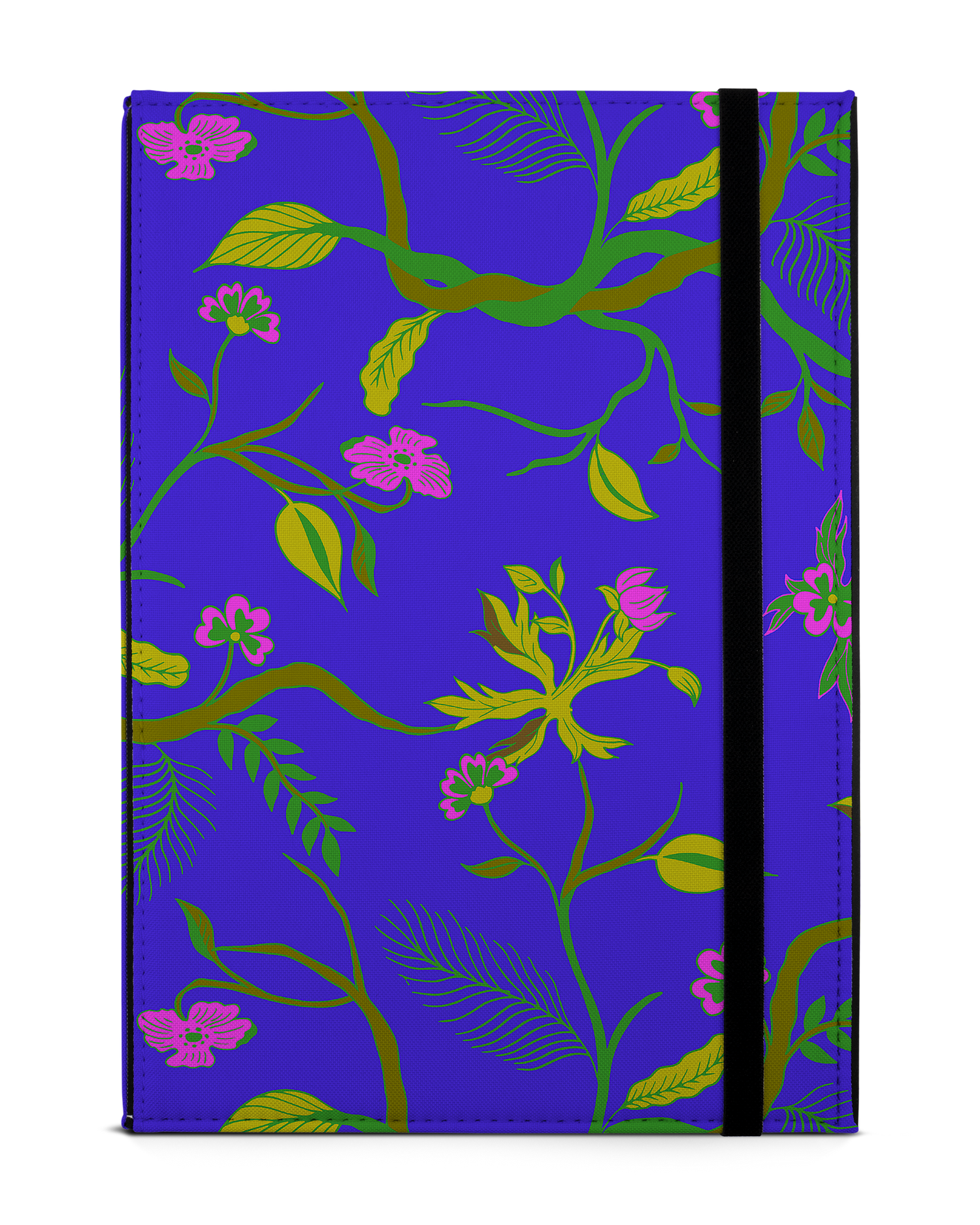 Ultra Violet Floral Tablet Hülle M: Frontansicht