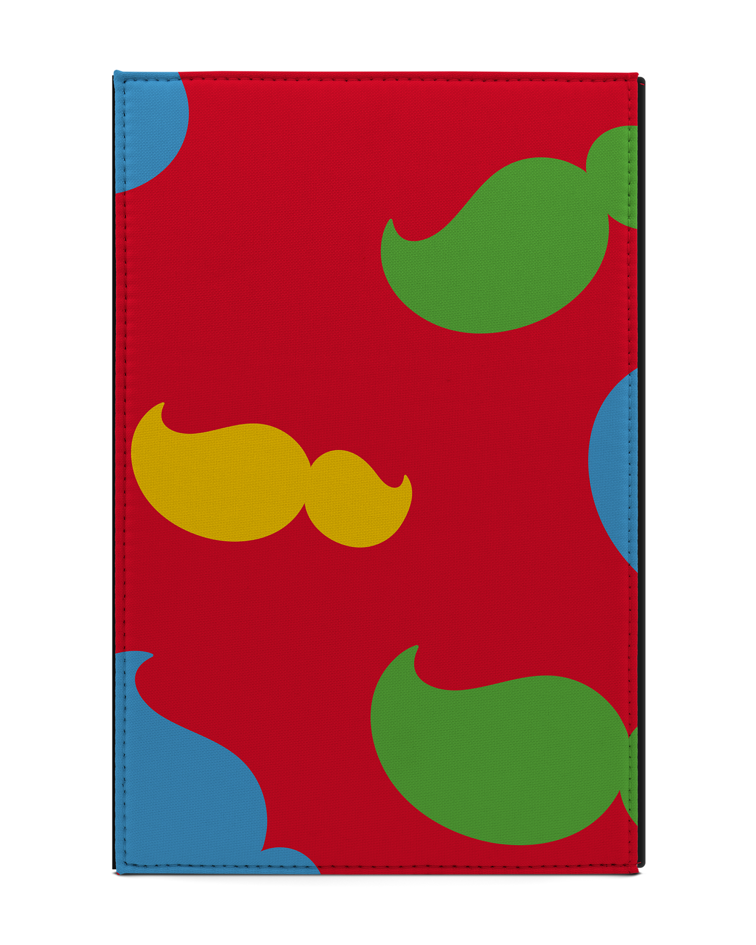 Pringles Moustache Tablet Hülle L: Rückseite