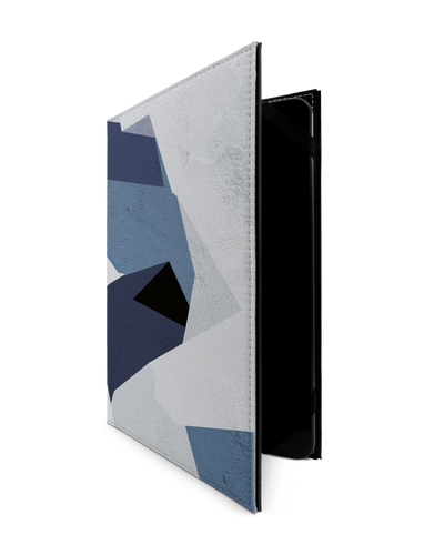 Geometric Camo Blue Tablet Hülle L