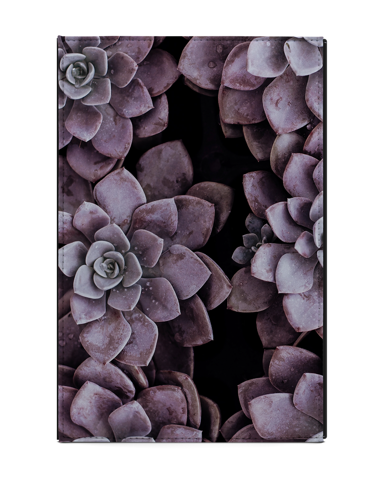Purple Succulents Tablet Hülle L: Rückseite