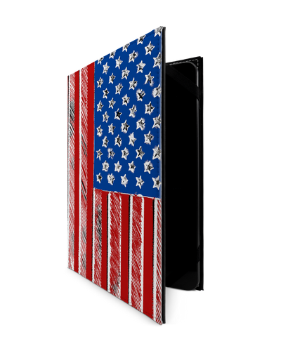 American Flag Color Tablet Hülle L