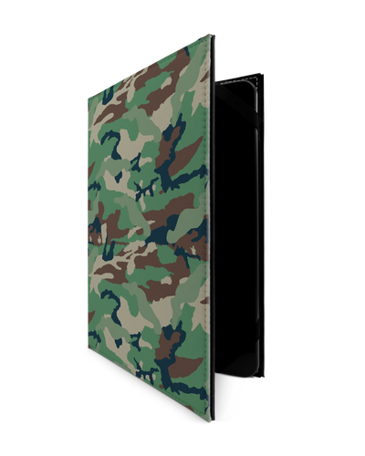 Green and Brown Camo Tablet Hülle L