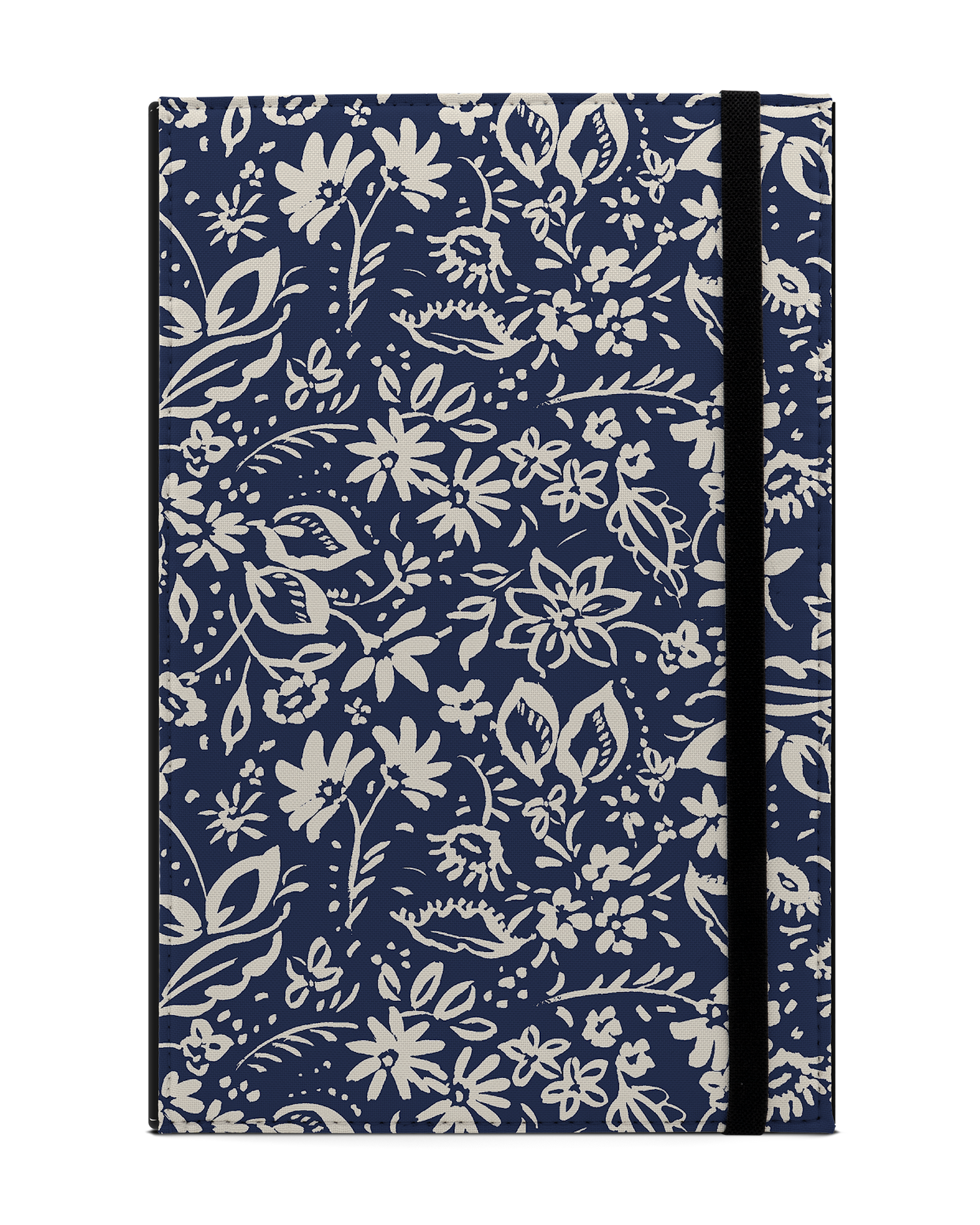 Ditsy Blue Paisley Tablet Hülle L: Frontansicht
