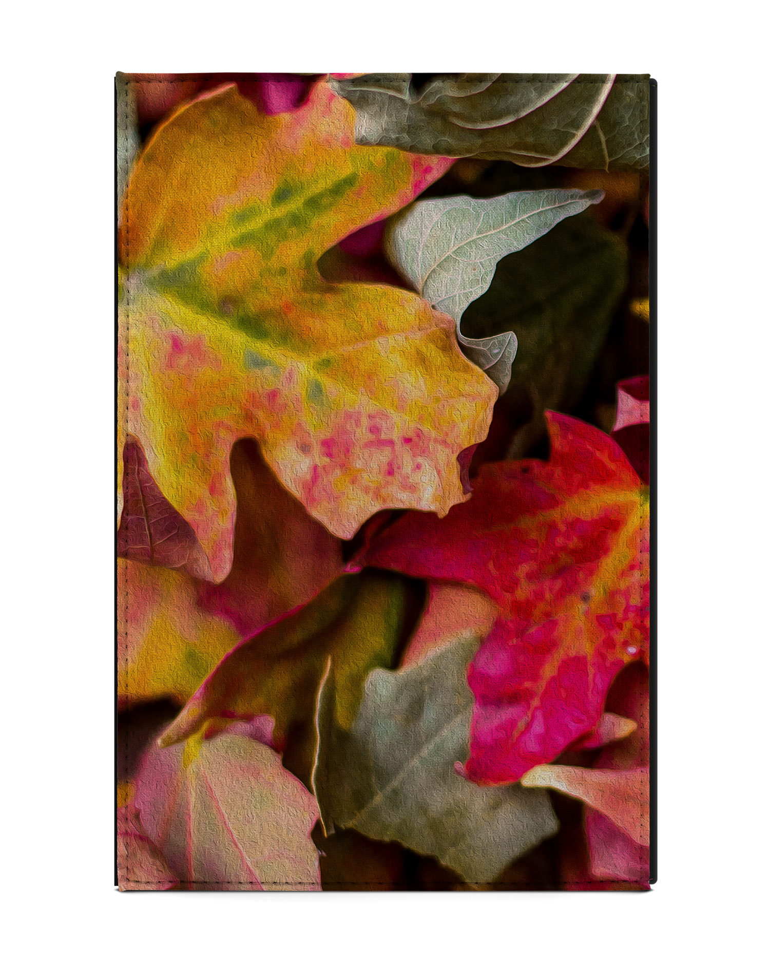 Autumn Leaves Tablet Hülle L: Rückseite