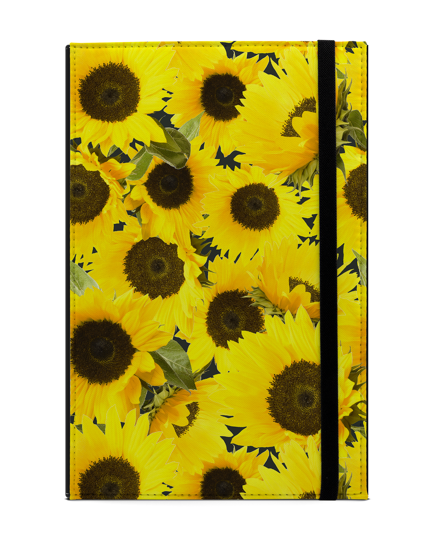 Sunflowers Tablet Hülle L: Frontansicht
