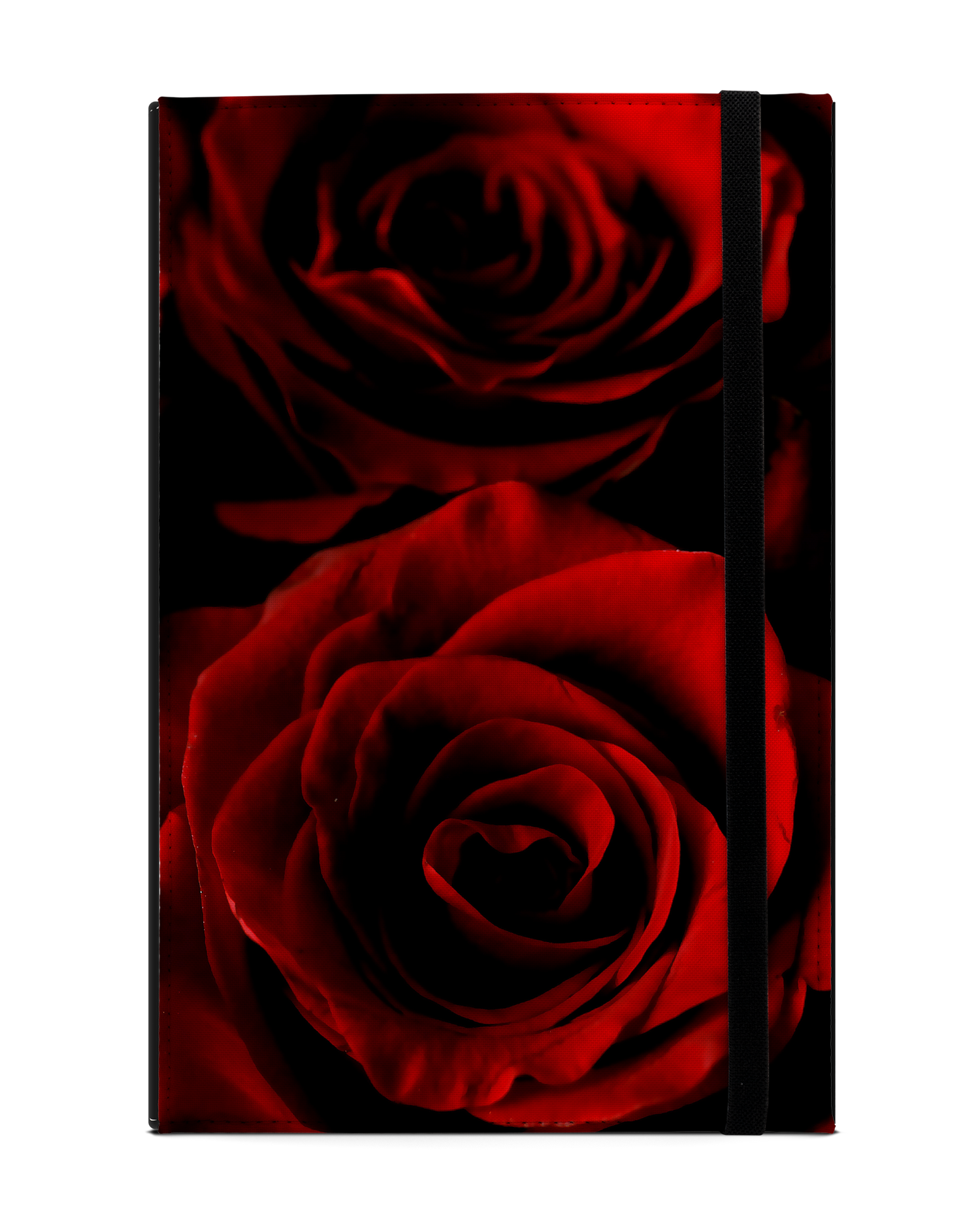 Red Roses Tablet Hülle L: Frontansicht
