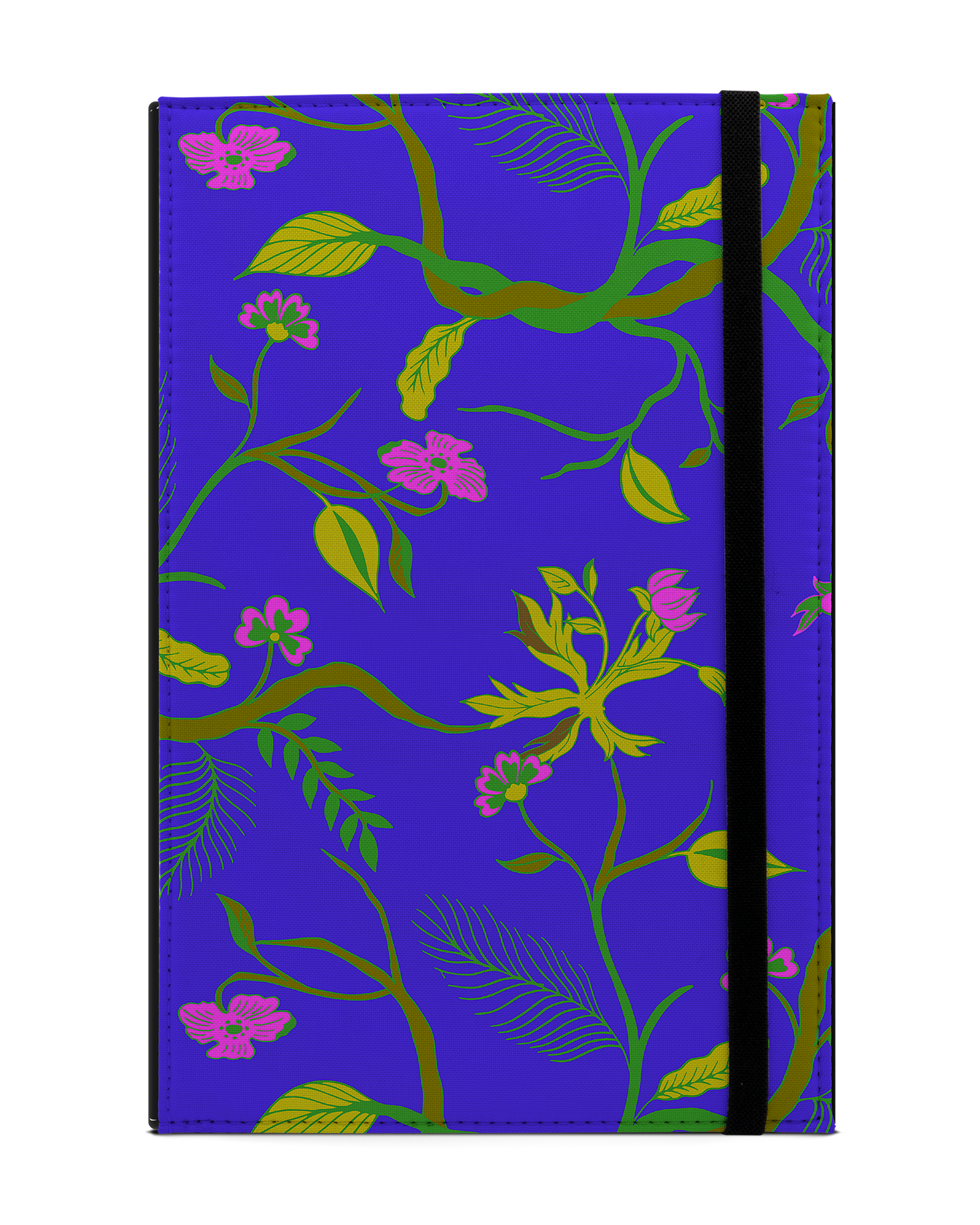 Ultra Violet Floral Tablet Hülle L: Frontansicht