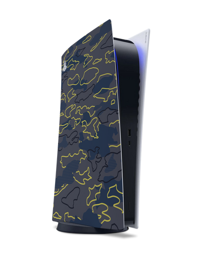 Linear Camo Konsolen Aufkleber für Sony PlayStation 5 Digital Edition