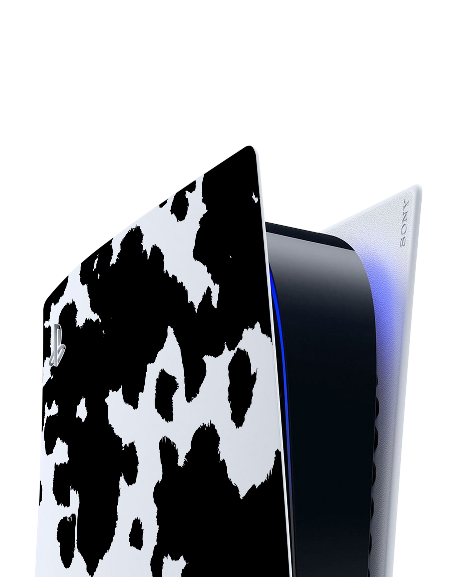 Cow Print Konsolen Aufkleber für Sony PlayStation 5 Digital Edition: Detailansicht