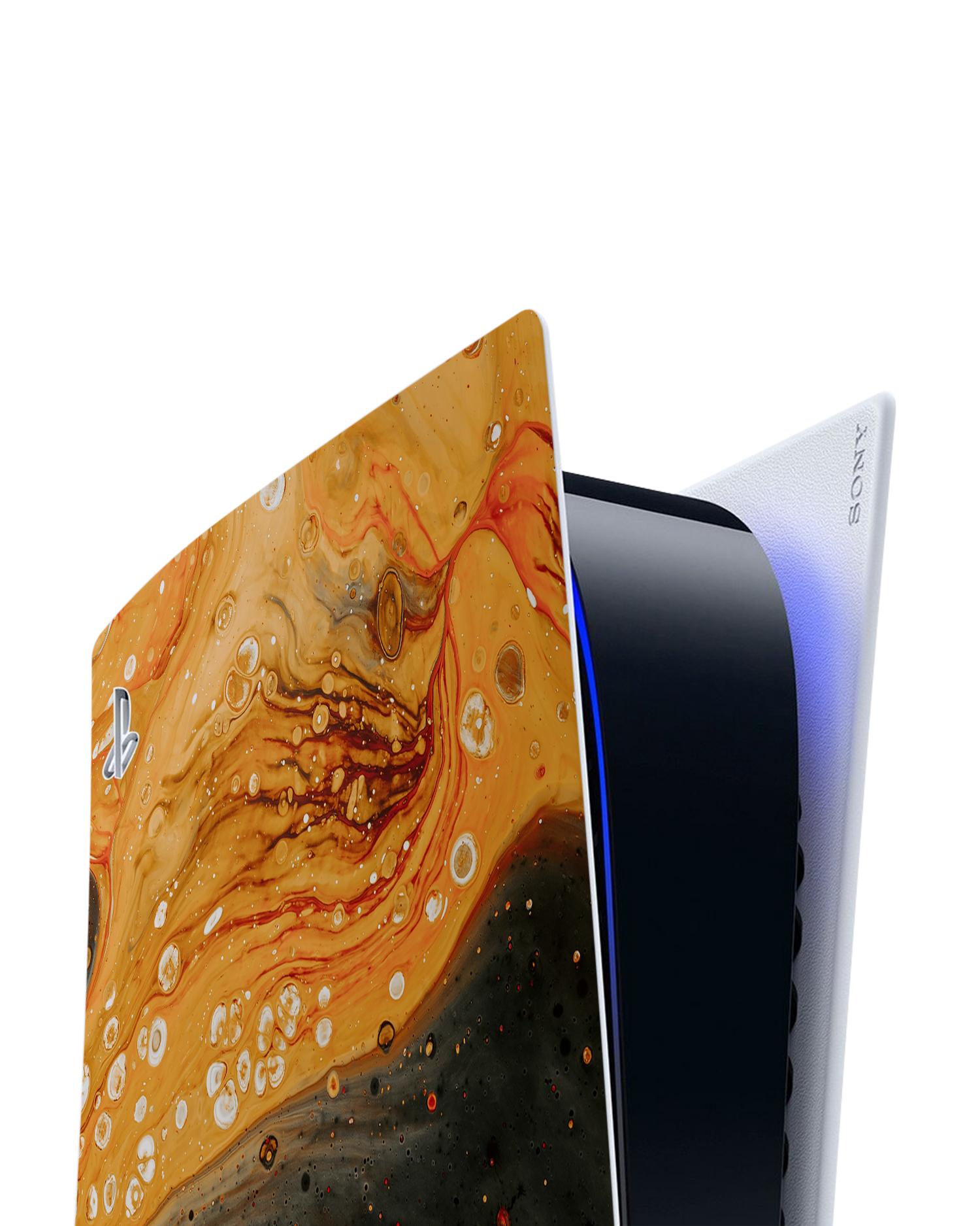 Jupiter Konsolen Aufkleber für Sony PlayStation 5 Digital Edition: Detailansicht