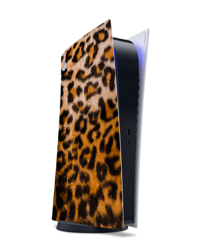 Leopard Pattern Konsolen Aufkleber für Sony PlayStation 5 Digital Edition