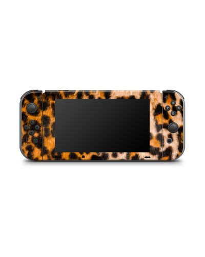 Leopard Pattern Konsolen Aufkleber für Nintendo Switch