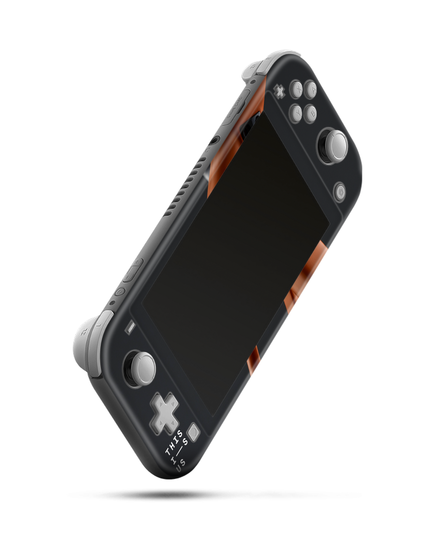 VRC Konsolen Aufkleber für Nintendo Switch Lite: Seitenansicht