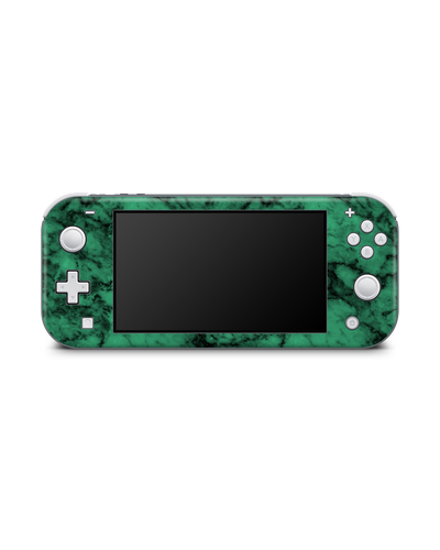 Green Marble Konsolen Aufkleber für Nintendo Switch Lite: Frontansicht