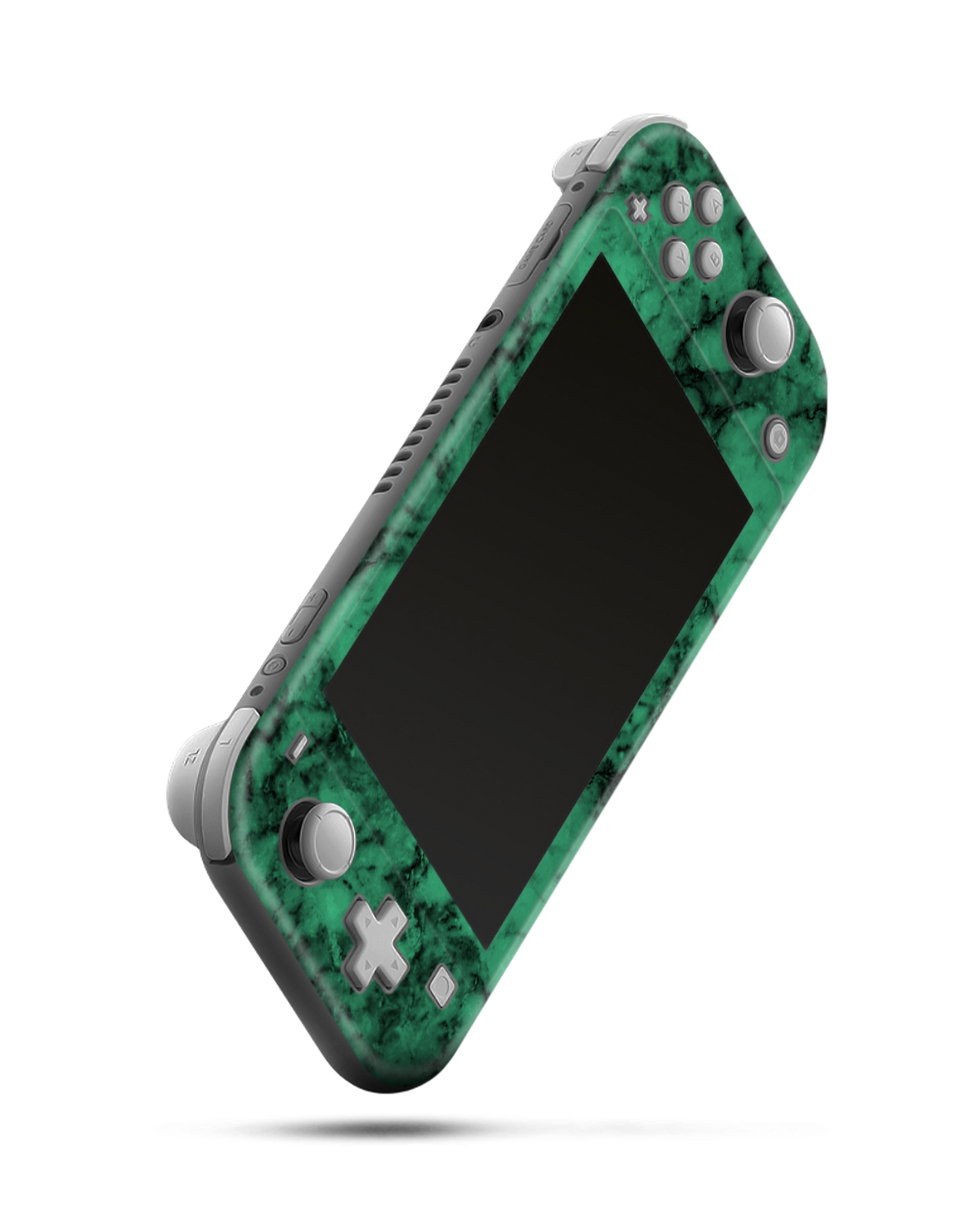 Green Marble Konsolen Aufkleber für Nintendo Switch Lite: Seitenansicht