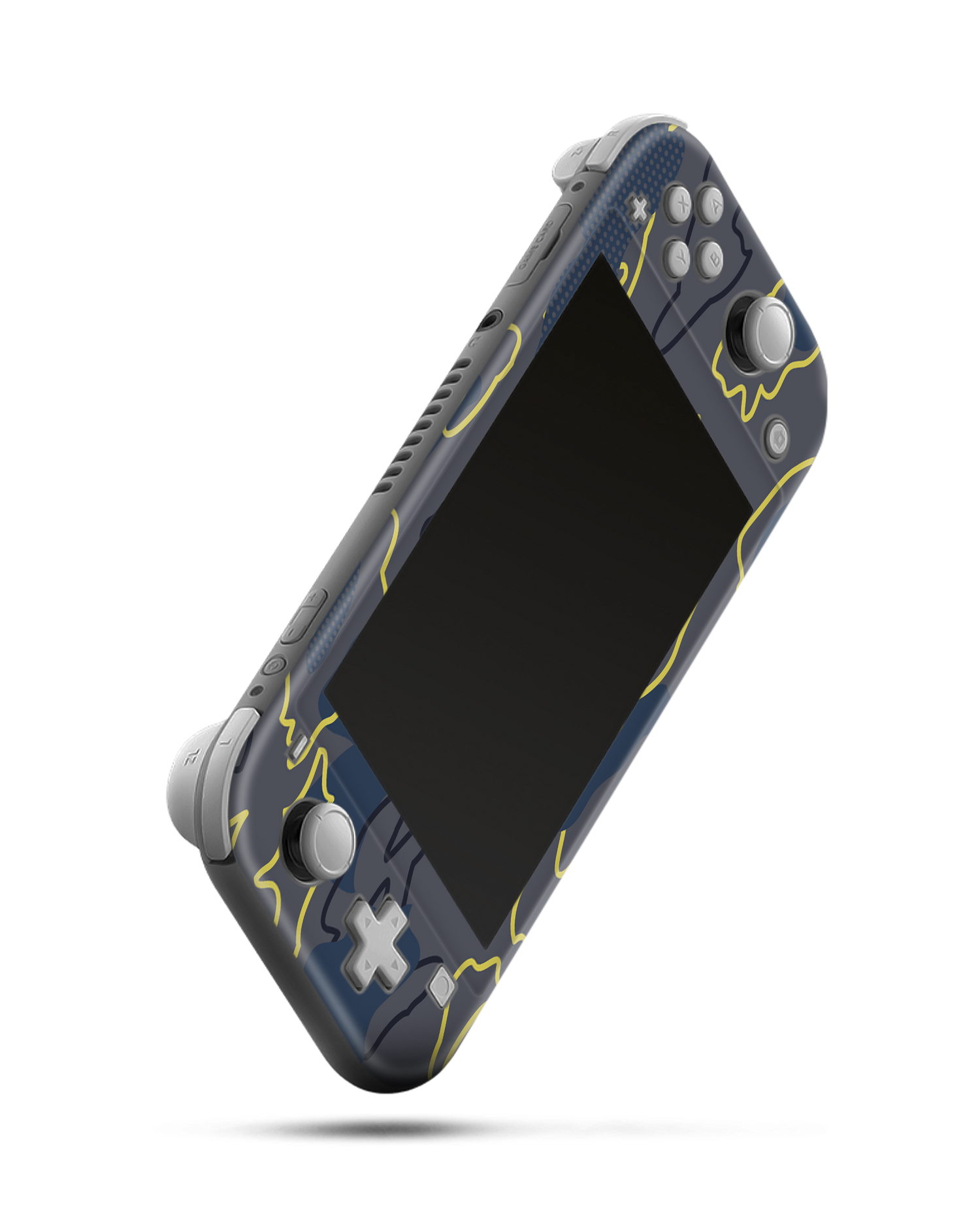 Linear Camo Konsolen Aufkleber für Nintendo Switch Lite: Seitenansicht