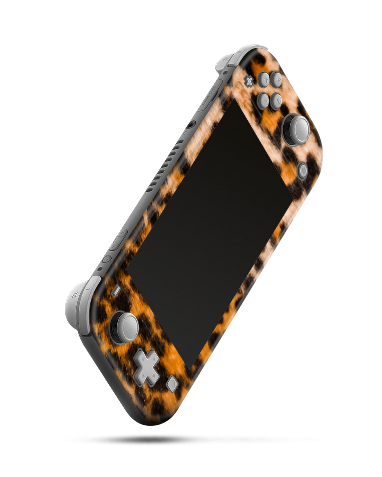 Leopard Pattern Konsolen Aufkleber für Nintendo Switch Lite: Seitenansicht