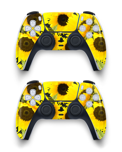 Sunflowers Konsolen Aufkleber Sony PlayStation 5 DualSense Wireless Controller