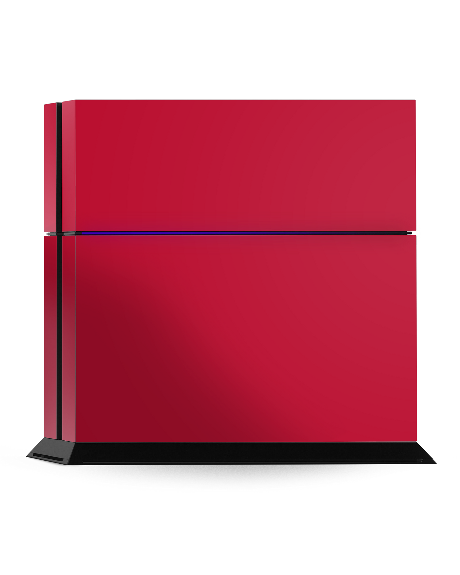 RED Konsolen Aufkleber für Sony PlayStation 4 stehend