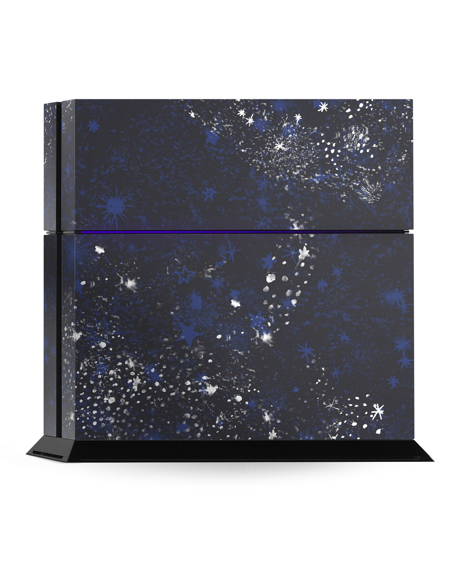Starry Night Sky Konsolen Aufkleber für Sony PlayStation 4 stehend