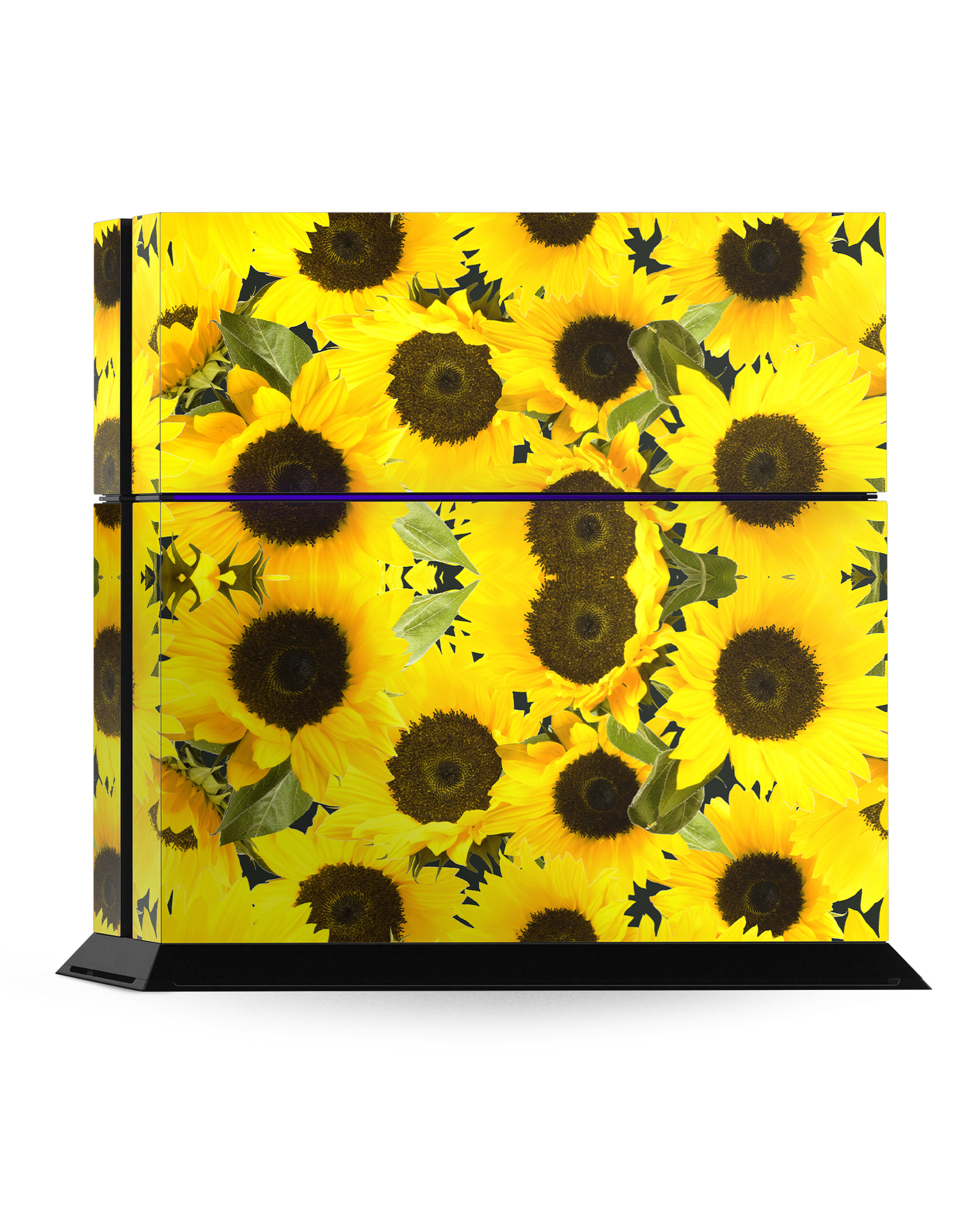 Sunflowers Konsolen Aufkleber für Sony PlayStation 4 stehend