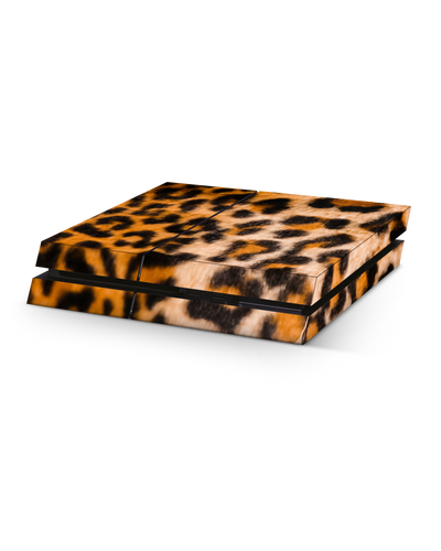 Leopard Pattern Konsolen Aufkleber für Sony PlayStation 4