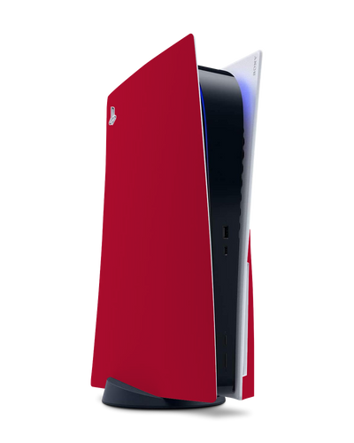 RED Konsolen Aufkleber für Sony PlayStation 5