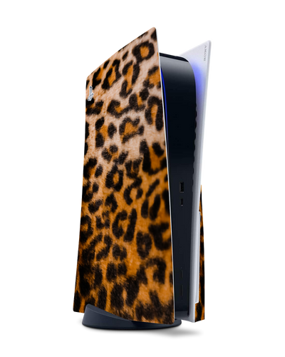 Leopard Pattern Konsolen Aufkleber für Sony PlayStation 5
