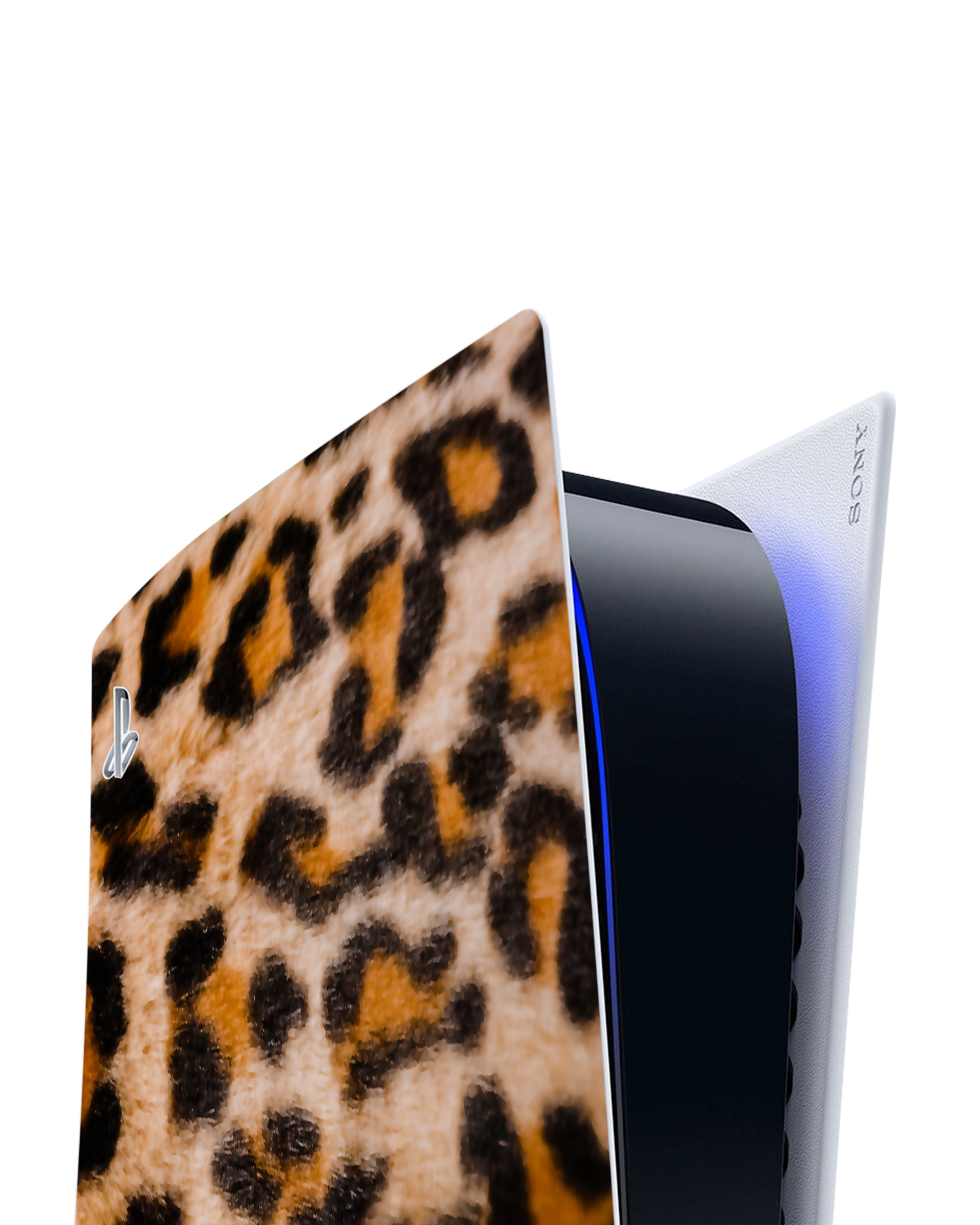 Leopard Pattern Konsolen Aufkleber für Sony PlayStation 5: Detailansicht